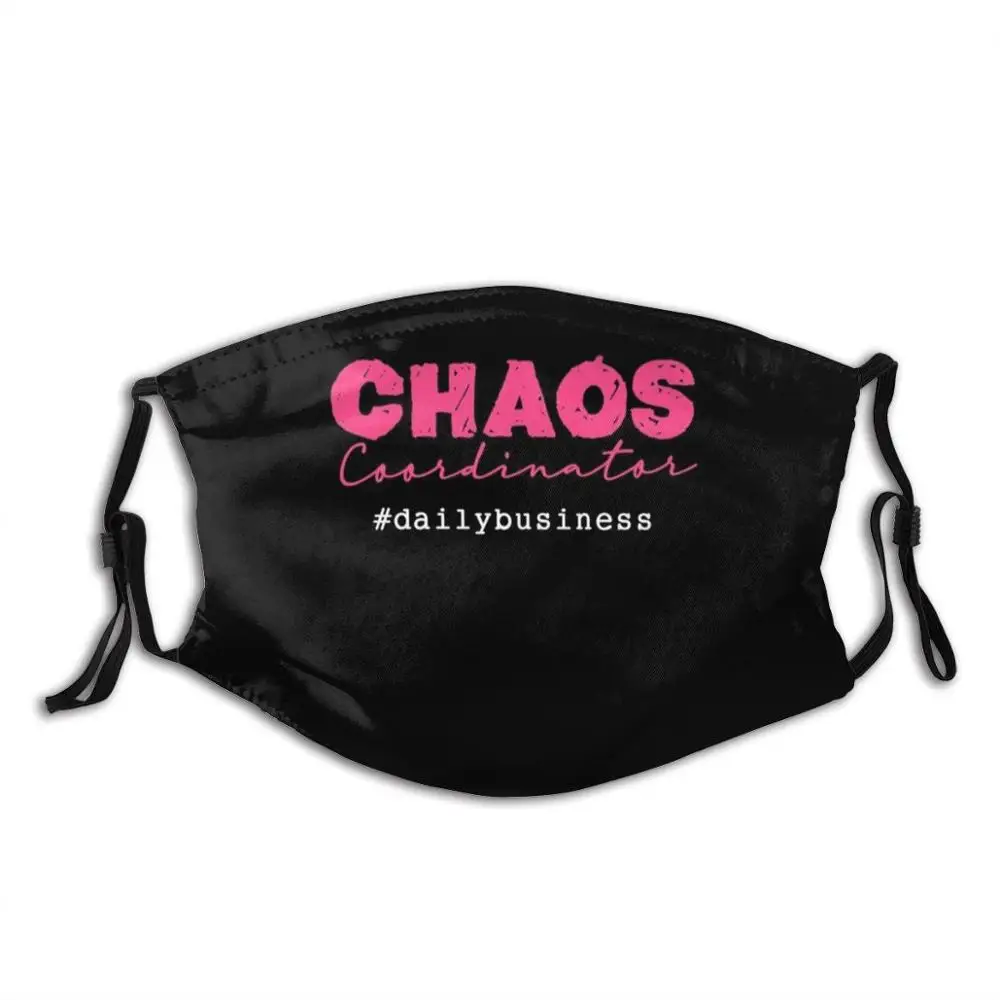 

Chaos Coordinator - Everyday Again Diy Adult Kids Face Mask