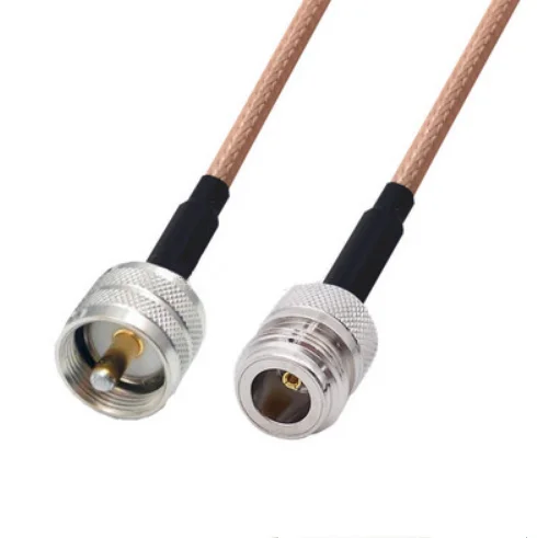

N Female to UHF PL259 Male Connector Pigtail Jumper RG316 Cable 50 ohm