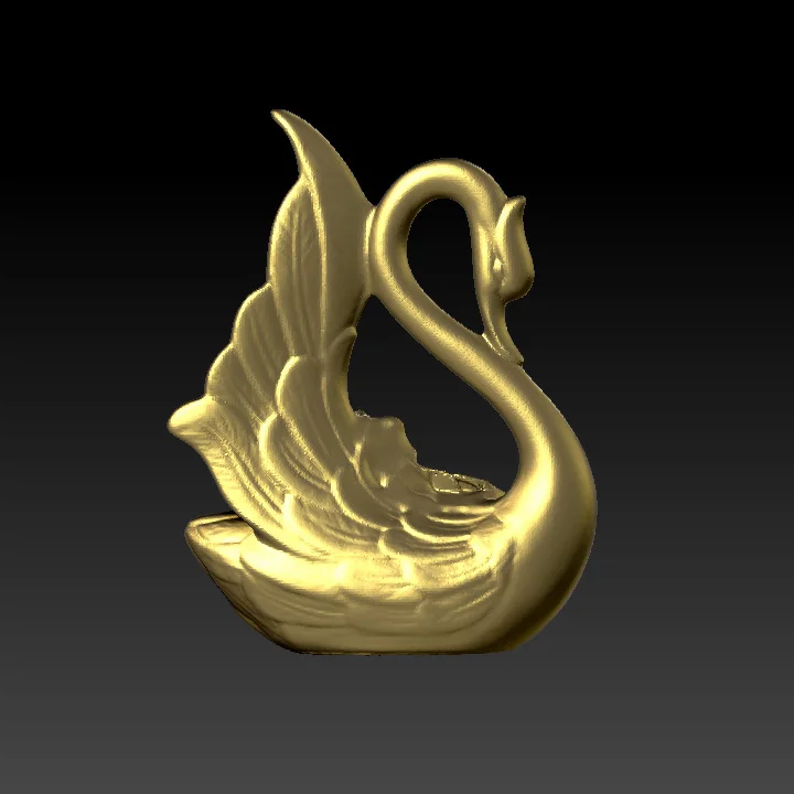 Новинка 3d-модель Rose swan goose STL для ЧПУ формат рельефная модель маршрутизатор гравер