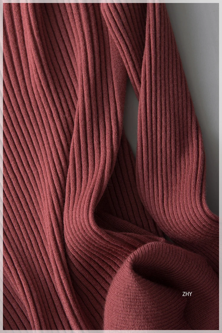 Women Pullovers Wool knitted Sweaters V neck pullover Fall Winter Bottoming knit Natural Silk Basic Sweater