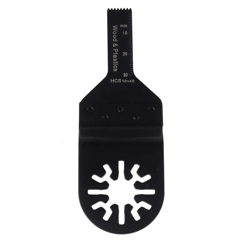 10x40 мм черный Высокоуглеродистый стальной Универсальный Осциллирующий пильный