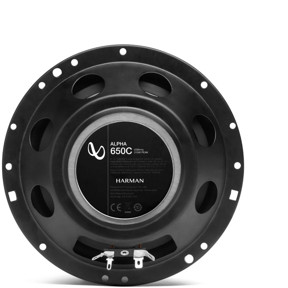 Колонки автомобильные INFINITY Alpha 650C 16.5 см (6 1/2 дюйм.) |