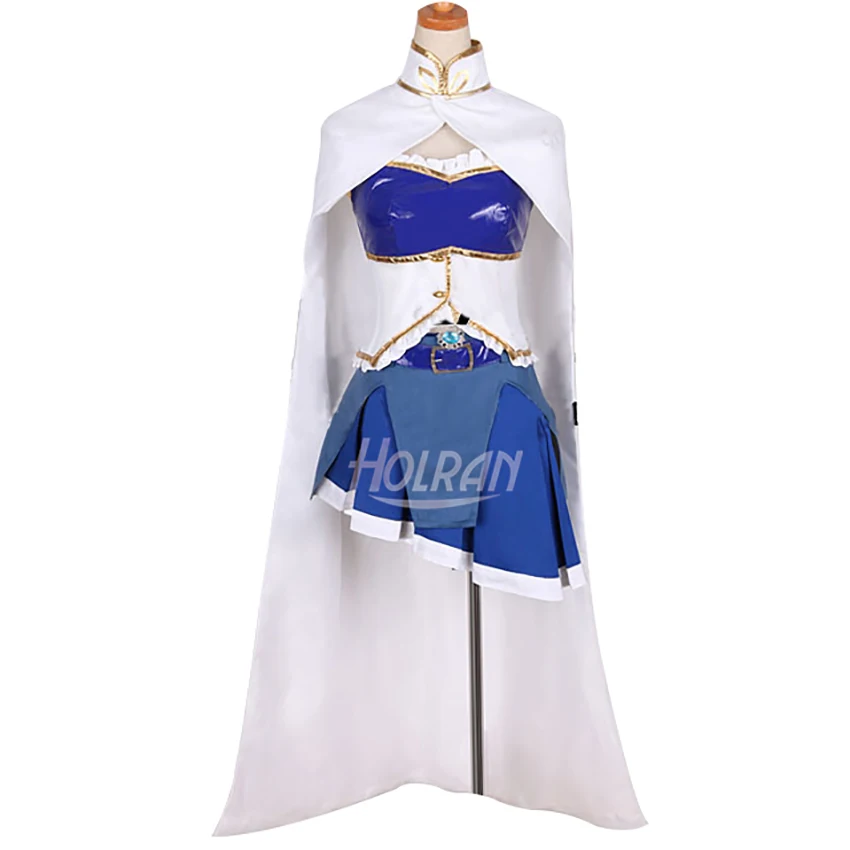 

Girl cartoon Anime Puella Magi Madoka Magica cosplay costume Miki Sayaka tops dress cloak uniform school suit Halloween party