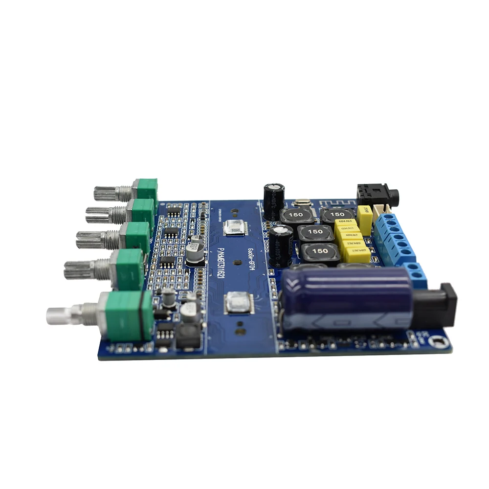 Lusya Bluetooth 4,2 TPA3116D2 сабвуферный усилитель плата 2,1 каналов высокой мощности 2*50 Вт+ 100 Вт аудио усилитель плата DC12V-24V H2-001