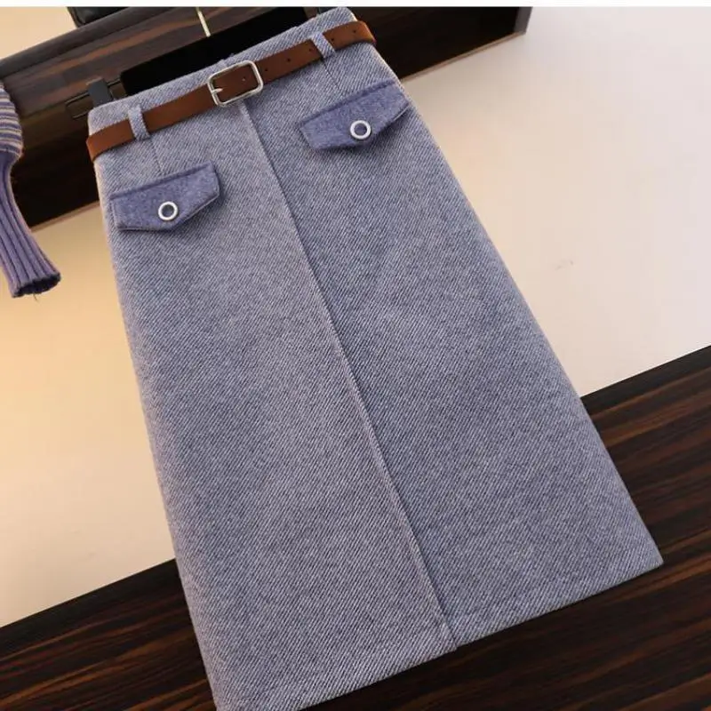 Модный женский Повседневный вязаный свитер размера плюс комплект из 2 предметов