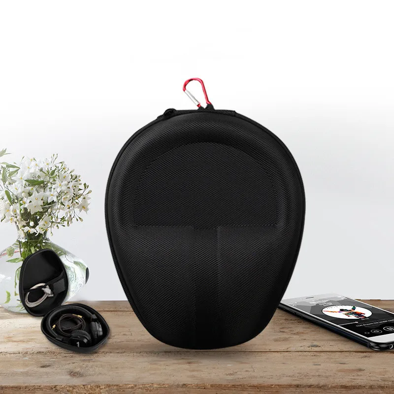 

Жесткий Чехол для наушников Sennheiser Xiaomi Sony, чехол для наушников, сумка для хранения гарнитуры, EVA чехол для хранения наушников на молнии