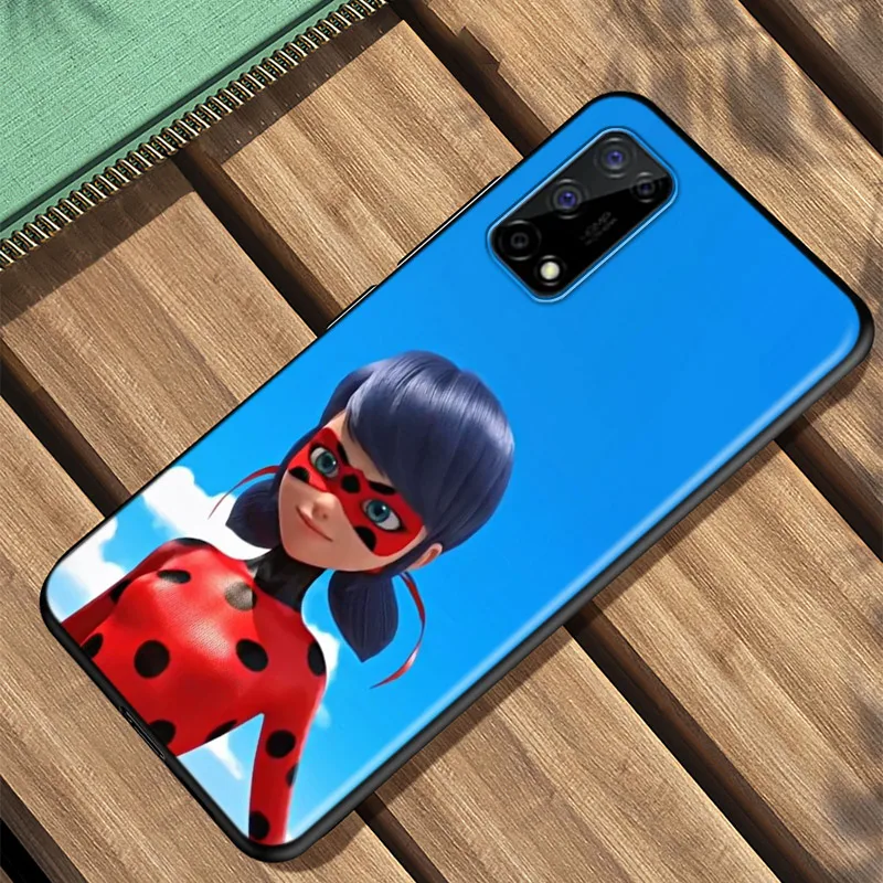 

Seven Star Red Dot Worm Girl Silicone Cover For Realme V15 X50 X7 X3 Superzoom Q2 C11 C3 7i 6i 6s 6 Global Pro 5G Phone Case