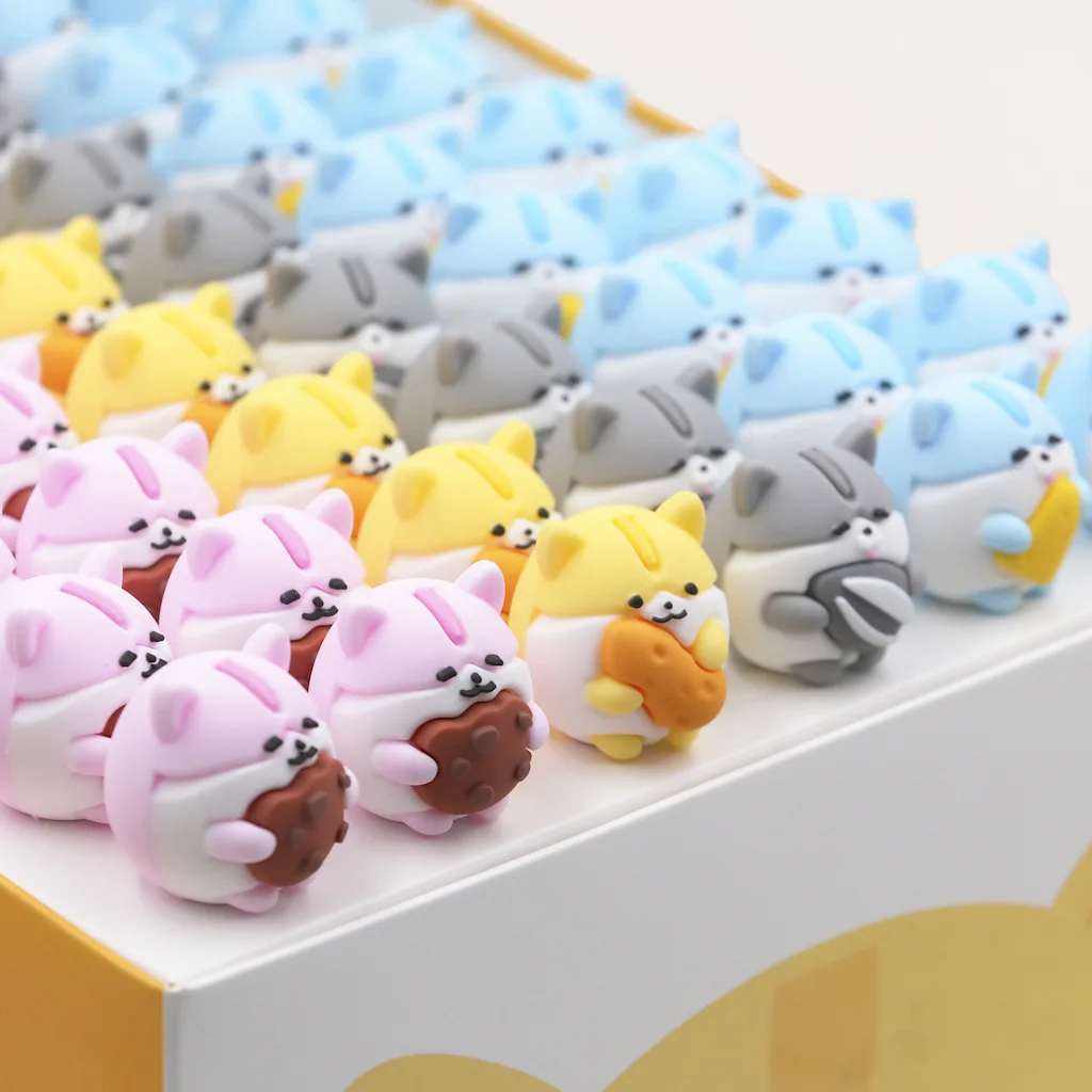 32 шт./лот пищевой маленький толстый хомяк съемная гелевая ручка чернильный