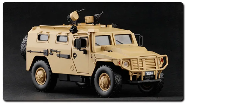 1/32 сплав скольжения русский бронированный автомобиль взрывозащищенный военный литой под давлением игрушки автомобили Звук Свет модель игрушки автомобиль