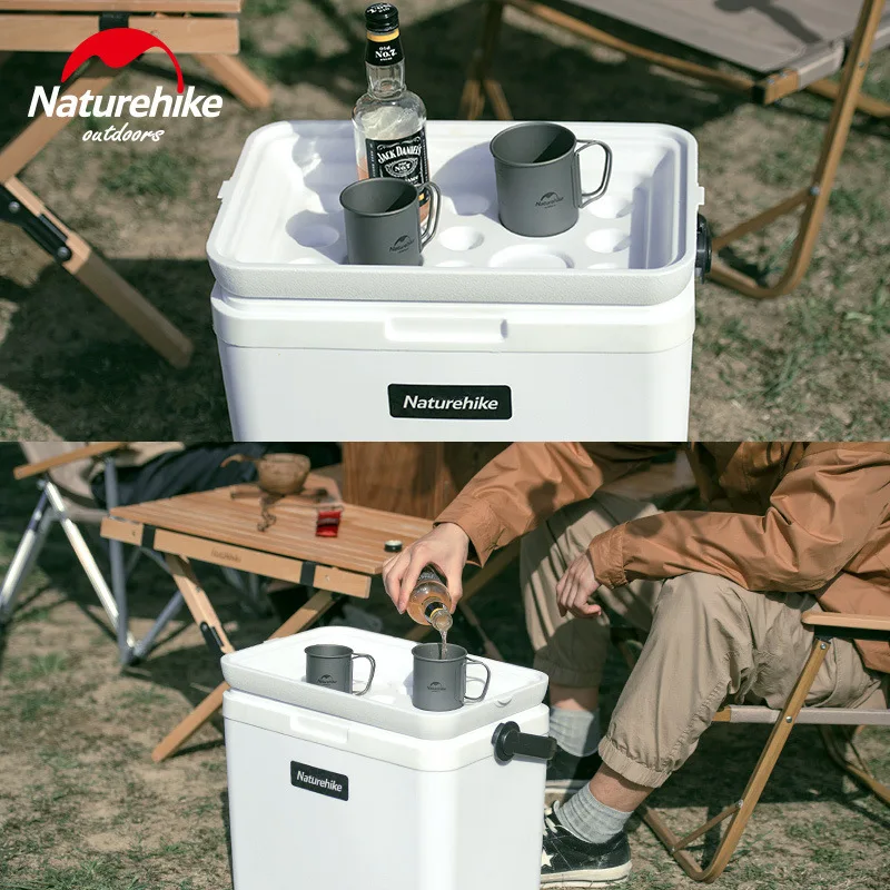 Палка Naturehike Pull Rod холодильник для пищи 28L большая емкость портативная рыбалка
