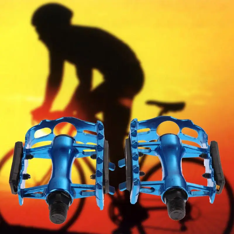 1 Пара BMX MTB алюминиевый сплав горный велосипед Велоспорт 9/1" Плоские Педали аксессуары для езды