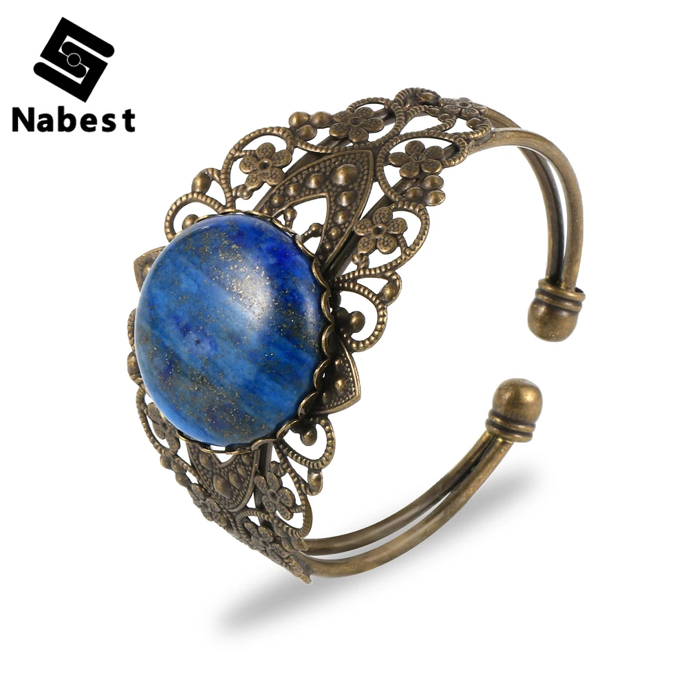 Женский винтажный ажурный цветок натуральный тигровый глаз лабрадорит