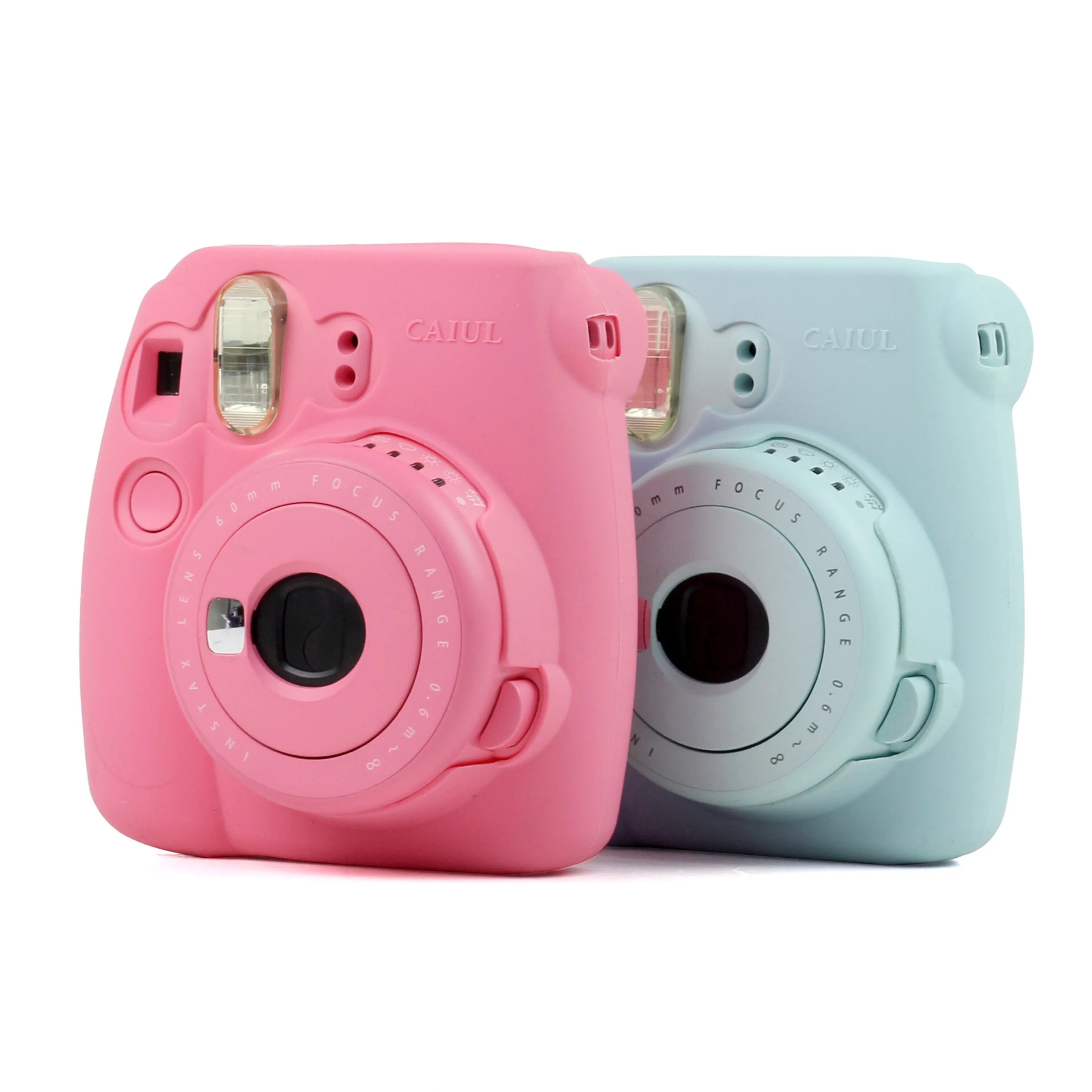 

Lammcou Instax Mini 8 Soft Silicone Camera Bag Case Cover with Strap for Fujifilm Instax Mini 8 Instant Camera