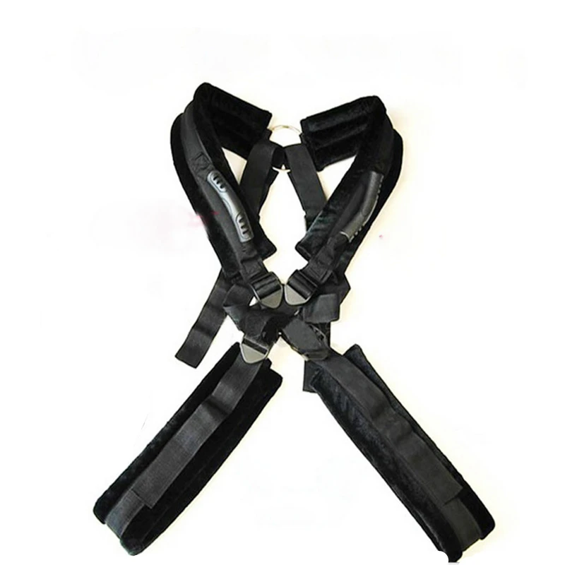 Черные двойные плечевые качели ремень бандаж веревка стулья для пары