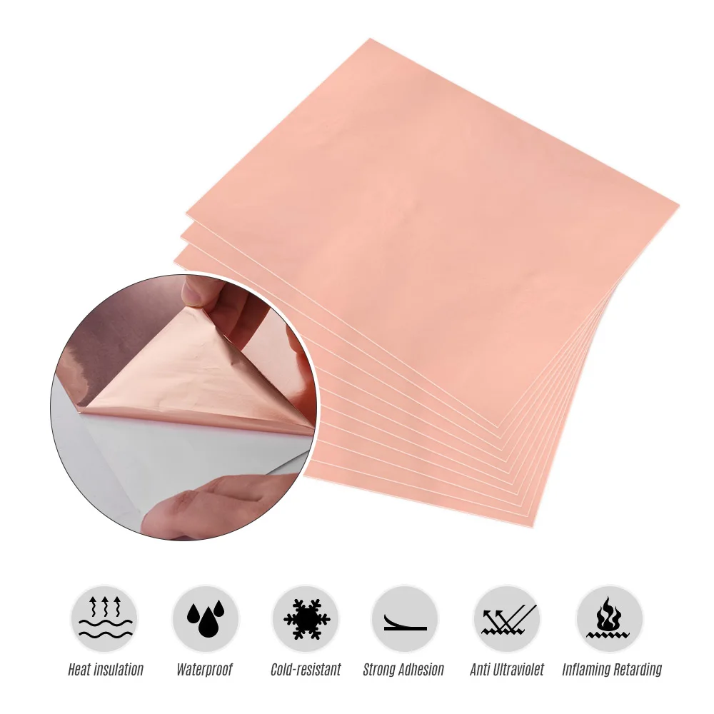 30225 cm elektrische gitarre bass kupfer folie band electro magnetische störungen abschirmung selbst adhesive 10 blatt packung free global shi