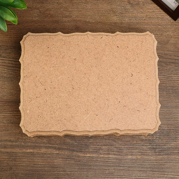 Шкатулка фигурная большая для декора из МДФ 23х17 5х6 см 4531786