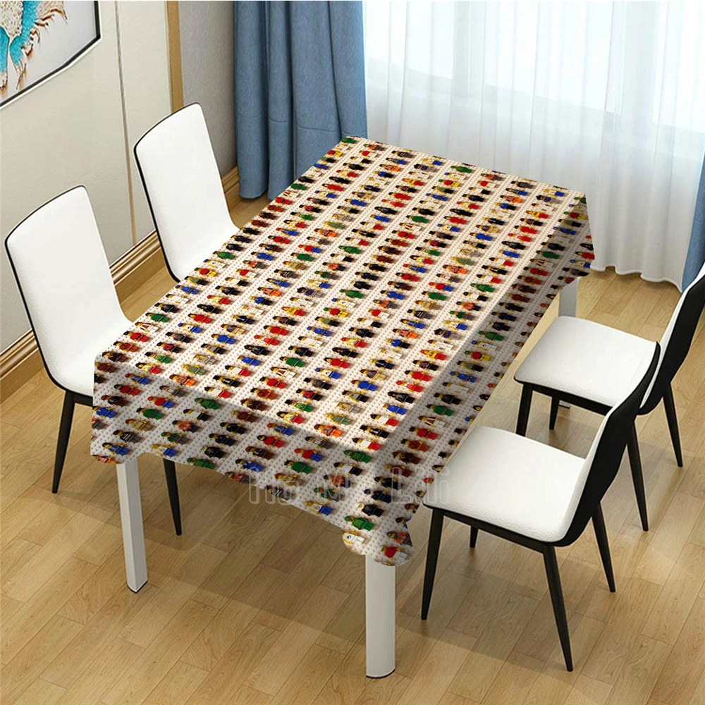 

Lego Toy Design Table Cover For Picnic Kitchen Dining Decor