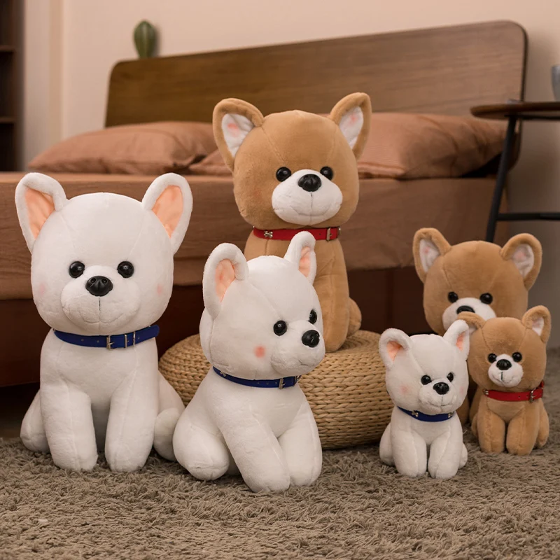 

Игрушка сидячая Мягкая Белая/коричневая, 25/35/45 см