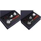 58 мм Нержавеющая сталь двойной ушной ручка для кофемашины Бесконтактный фильтр портативный универсальный деревянный E61 инструменты для кофе