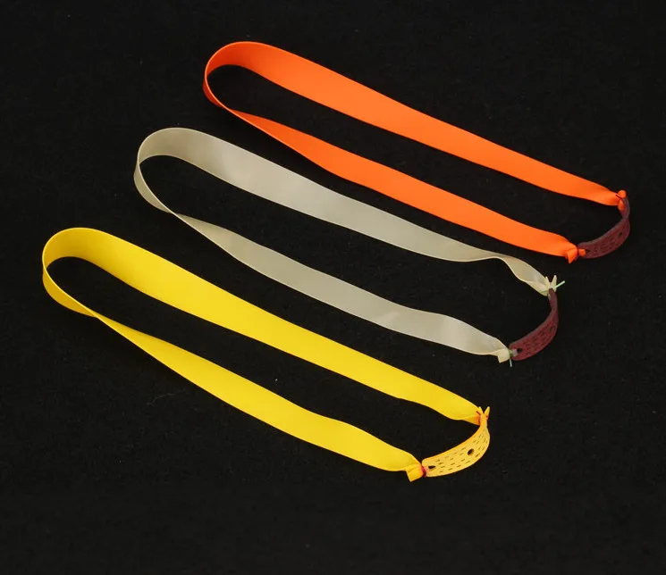 Ручная Рогатка для улицы сильная эластичная плоская c резиновой лентой охотничий