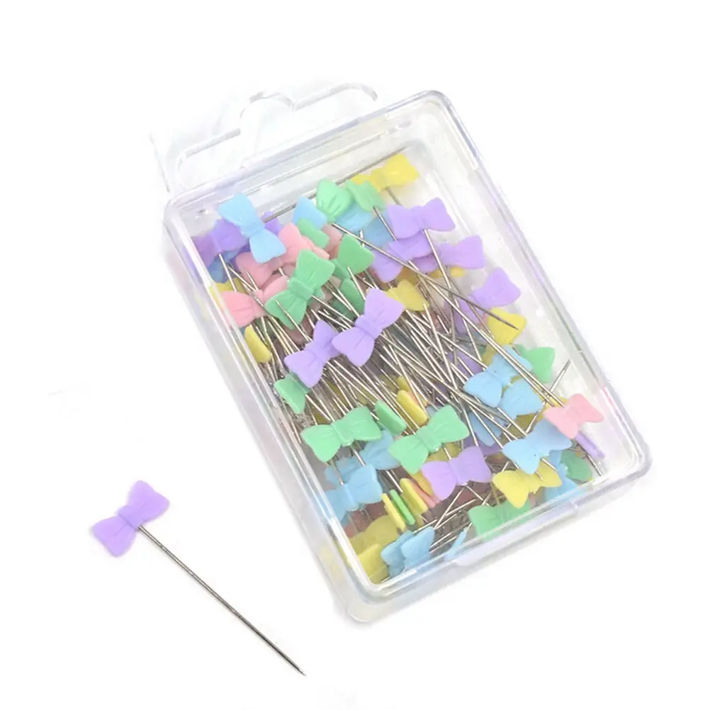 DIY Quilting Tool Embroidery needle Patchwork Needle Craft Flower Button Head Pins Dressmaking For Sewing Acc | Дом и сад
