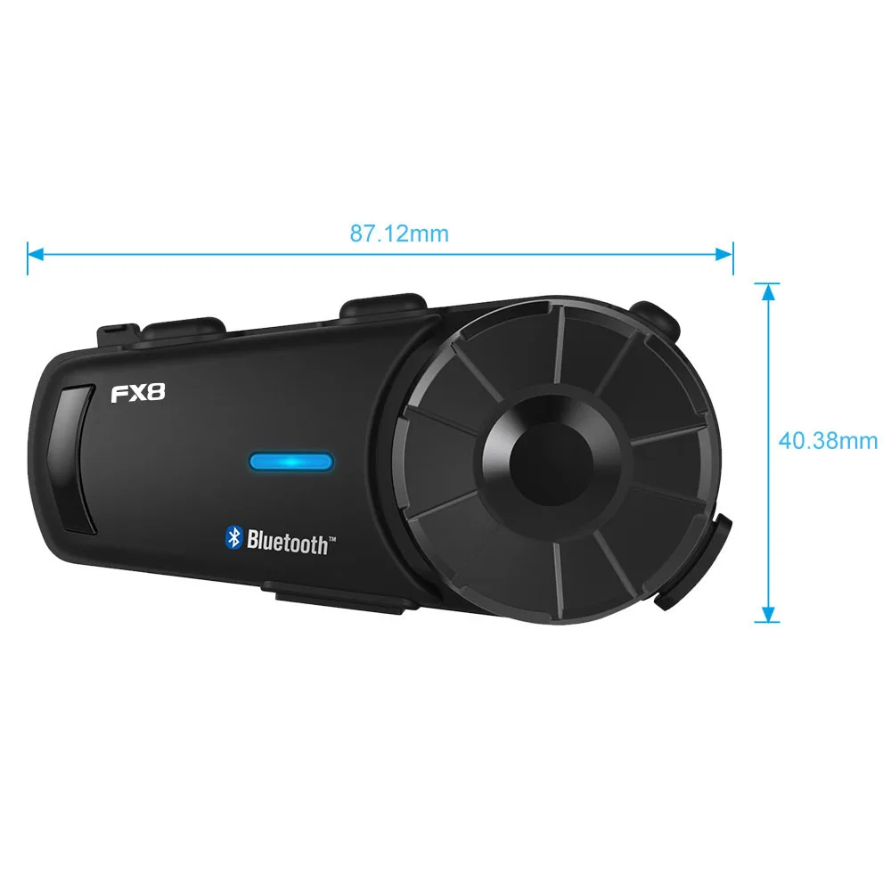 Fodsports FX8 мотоциклетный шлем Bluetooth Интерком мотоциклетный шлем гарнитура 1000 м 8 Rider BT Intercomunicador FM
