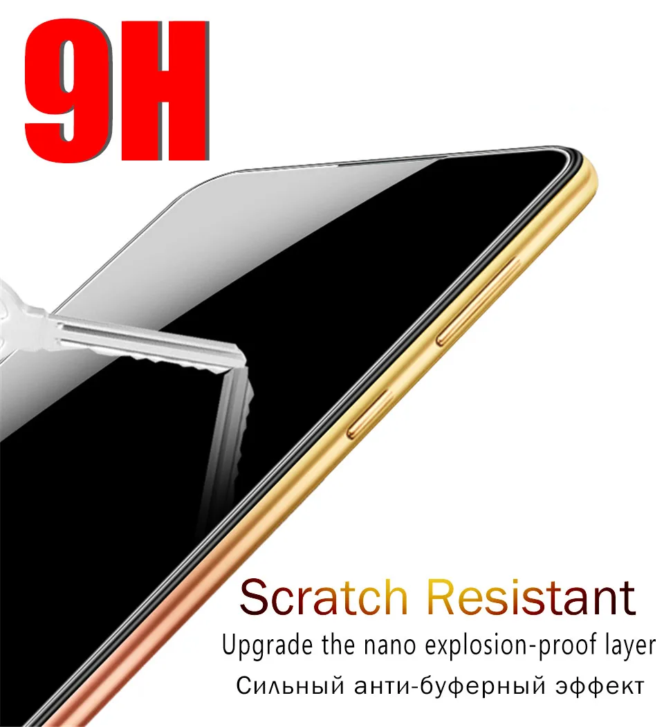 Закаленное защитное Стекло пленка для самсунг samsung Galaxy A50 A70 Примечание 10 плюс 8 9 99D полный изогнутая Защитная пленка для экрана для samsung A80 A20E A30 A20 стекло на самсунг с уровнем твердости 9H смартфон