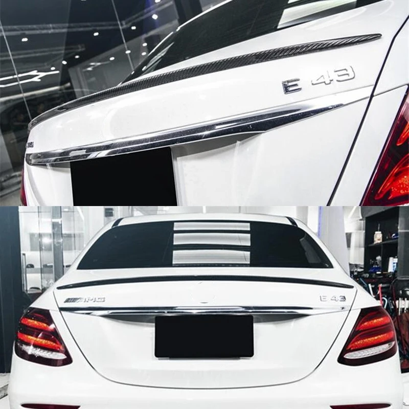 Для Benz E - Class W213 автомобильные аксессуары из углеродного волокна спойлер 2016-2021 E200