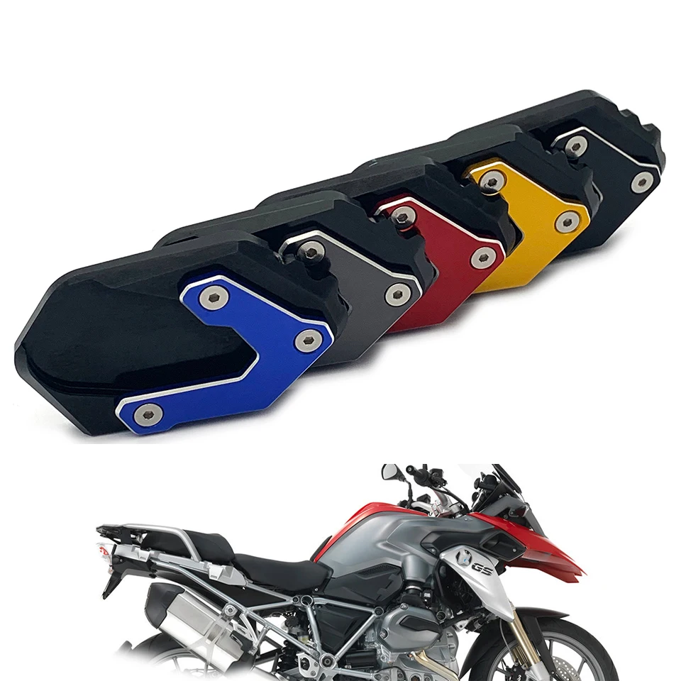 

Motorcycle Accessories Side Stand Kickstand Enlarge Extension Pad For BMW R1200GS LC R1250GS Adventure 2015 2016 2017 2018 2019