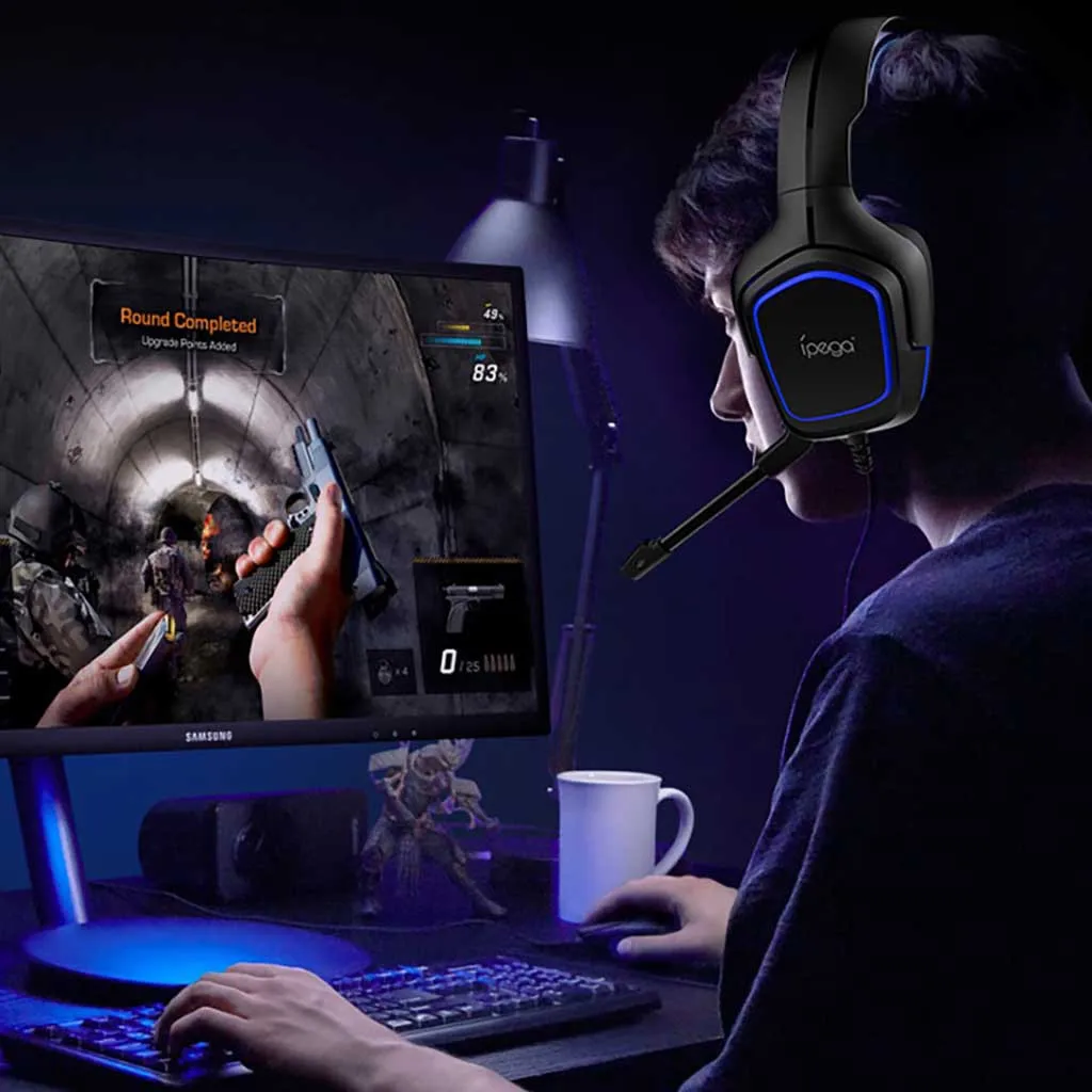 Игровая гарнитура 3 5 мм Накладные наушники микрофон для n переключателя PS4 Bluetooth