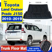 rear boot cargo liner tray trunk floor carpet mats mat carpets for lexus gx460 for toyota land cruiser prado j150 2010 2019