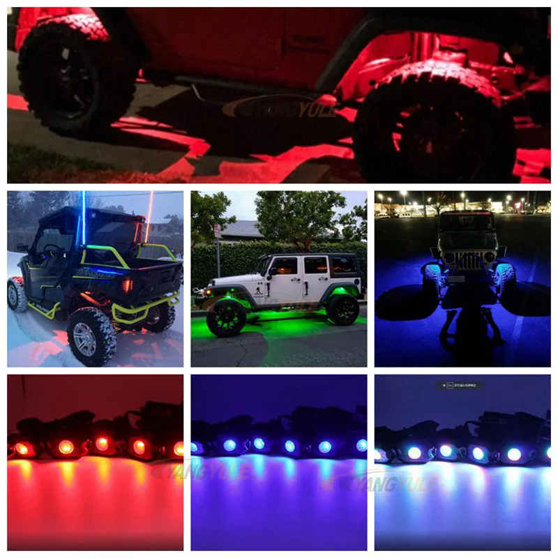 RGB светодиодный светильник rock с Bluetooth контроллером многоцветный неоновый таймер