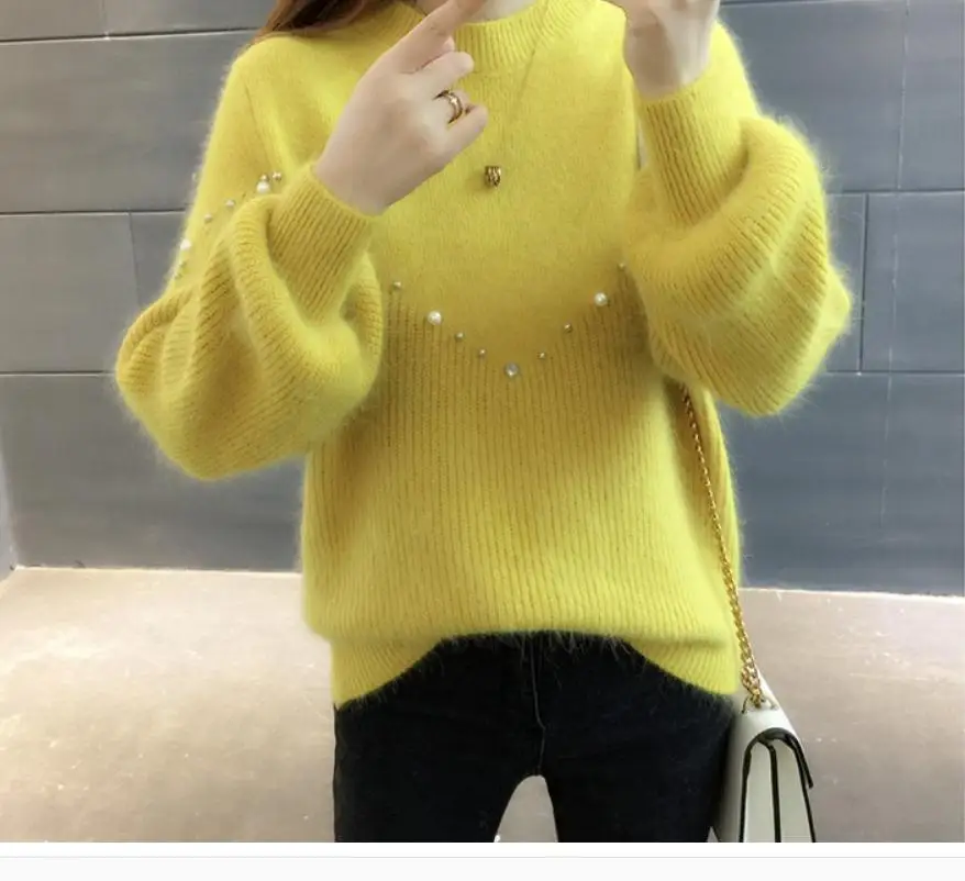 

2021 spring and autumn winter Long sleeve Women's Sweater coat