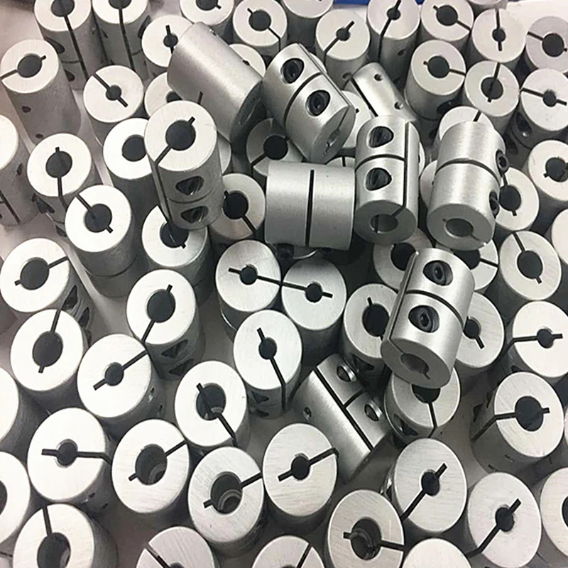 Жесткая Муфта из алюминиевого сплава зажим вала шаговый серводвигатель муфта