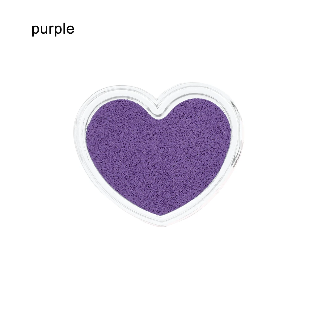 purple-02 1 шт. цветные нетоксичные градиентные цветные штемпельные подушечки чернильная подушечка печать на масляной основе отпечаток пальца практичные DIY художественные аксессуары для детей - Цвет: purple-02