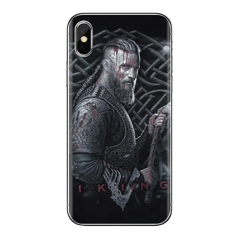 Ragnar Lothbrok Vikings для huawei P Smart Y6 P8 P9 P10 Plus Nova P20 Lite Pro Mini 2017 SLA-L02 SLA-L22 2i мягкий чехол