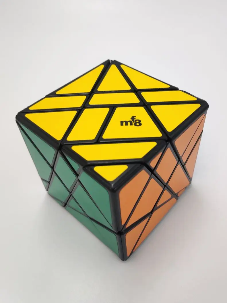 

MF8 Duo Axis Cube Free fingertip Black Transparent Red Limited Version Collection Puzzle Educational Toy Gifts Friendship Toy