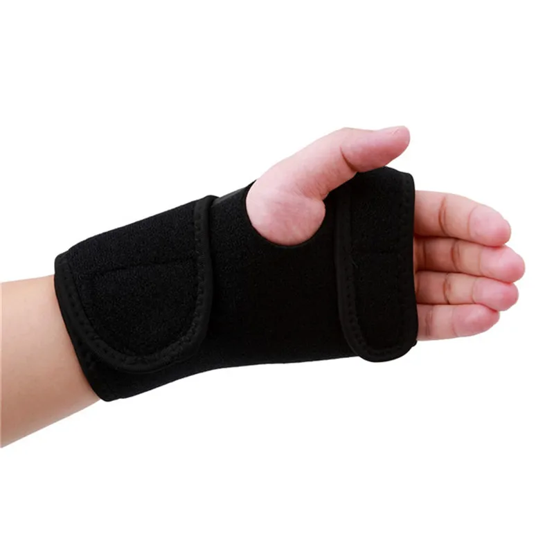 

Splint Sprains Arthritis Band Belt Wrist Support Brace Wristband Carpal Tunnel Support Thumb Wrist Pain Hand Bandage Black Glove