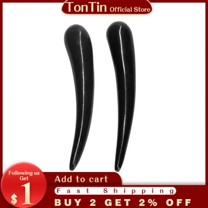 Хорошее качество! Конусная тарелка для массажа dian xue guasha большого размера 160x40 мм гуаша из буйволинового рога 2 шт.лот