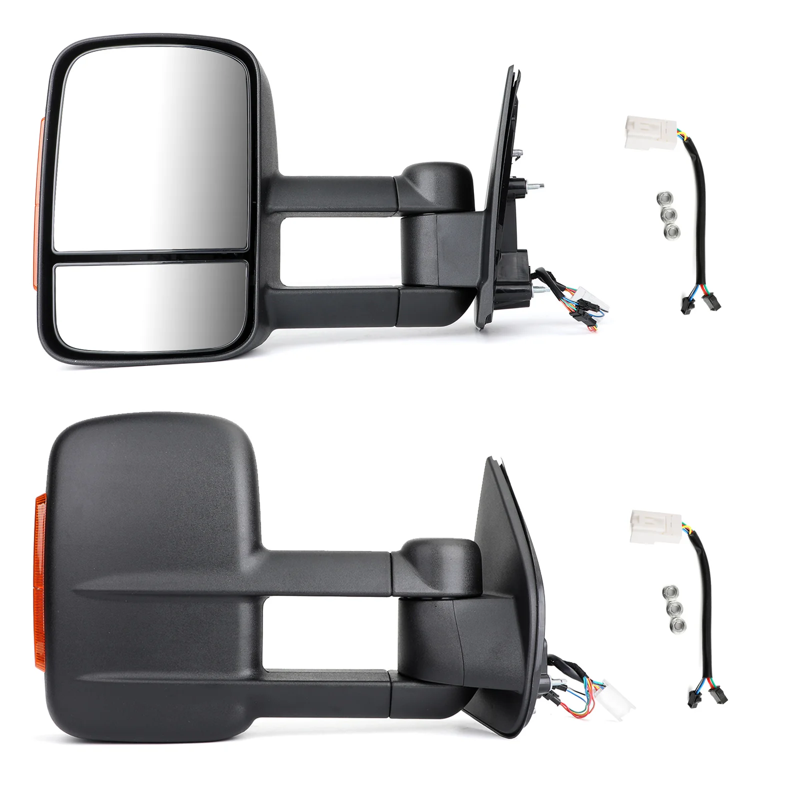 Areyourshop выдвижные буксировочные зеркала для Isuzu D-MAX 2012+ для Holden Colorado RG 2012+ зеркала поворотного сигнала Автомобильные аксессуары