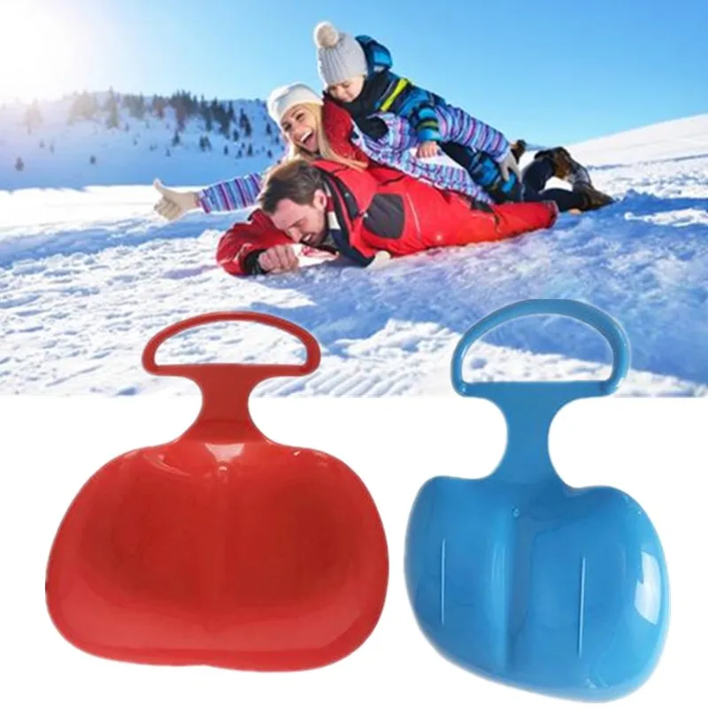 Снежные Санки катание на лыжах прочный утолщенный легкий зимний спорт