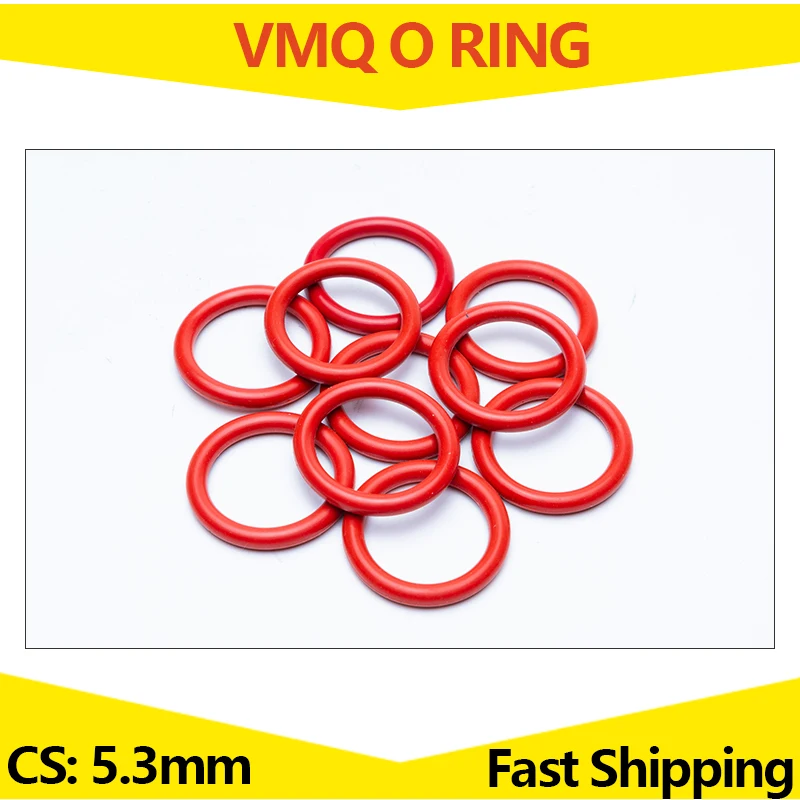 WD CS 5 3 мм внутренний диаметр 30 мм-200 силиконовой резины O-RING VMQ уплотнительные