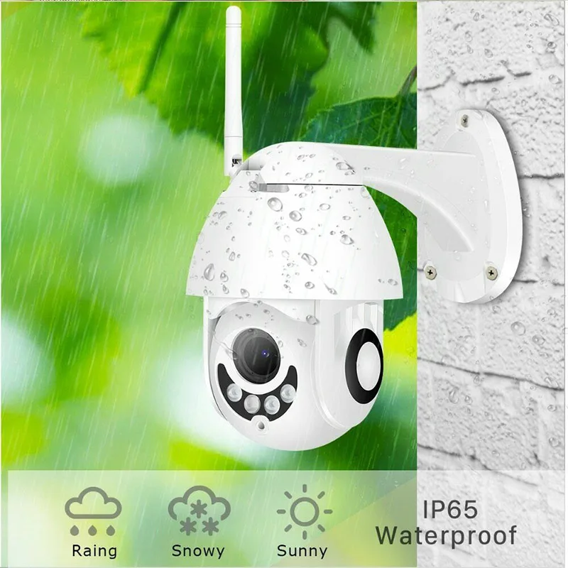 Камера Безопасности HD 1080P 7 LED мини WiFi купольная ip камера ночного видения