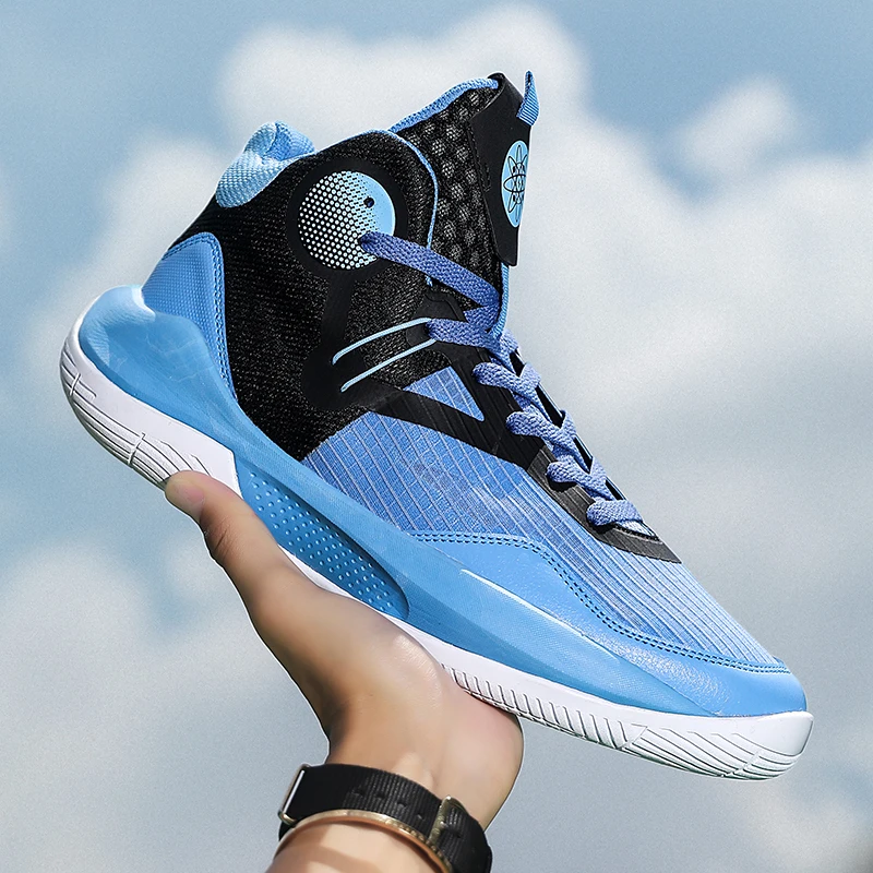 

Новинка 2022, фирменная Профессиональная Мужская Баскетбольная обувь Luckffa, дышащие нескользящие спортивные кроссовки для мужчин/мужчин
