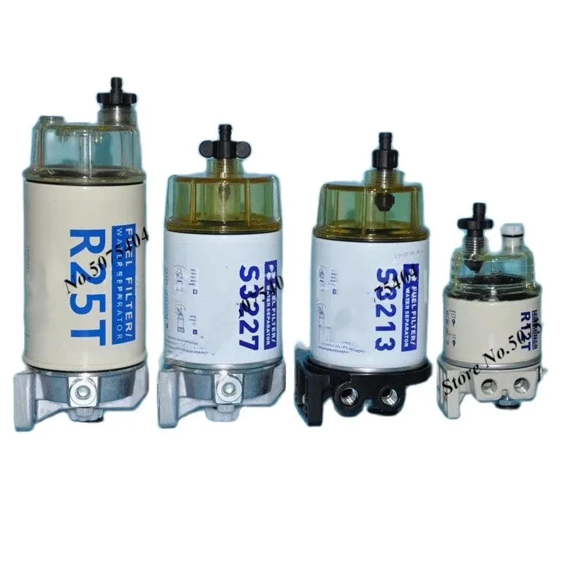 1 шт. новый топливный фильтр R12T R25T S3213 S3227 топливный/водный сепаратор полный фильтр в сборке морской сепаратор заменяет Racor