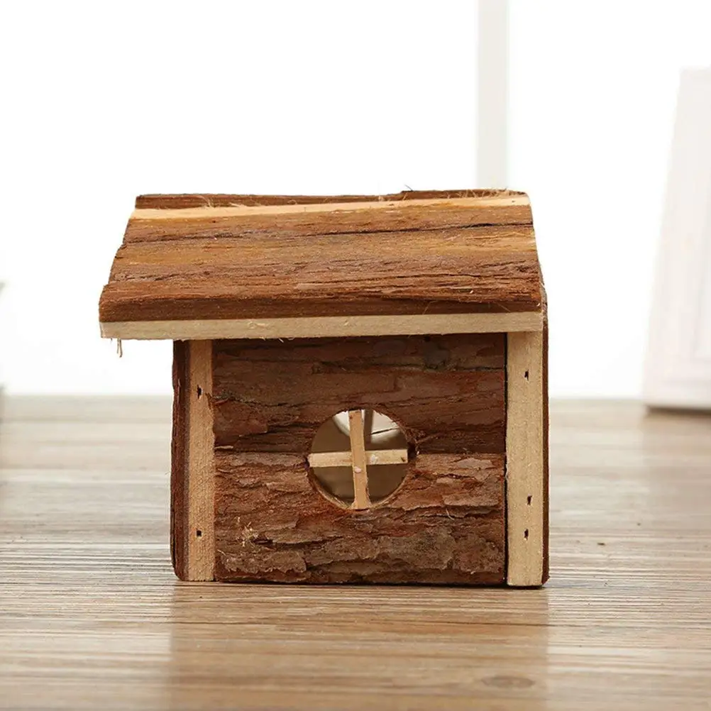 Деревянный домик для хомяка маленькие животные крыс мышей | Дом и сад