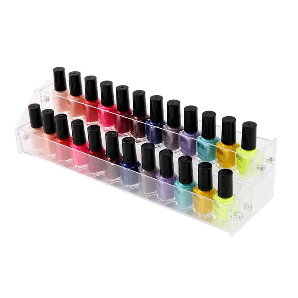 Многослойный держатель для лака ногтей органайзер многофункциональная