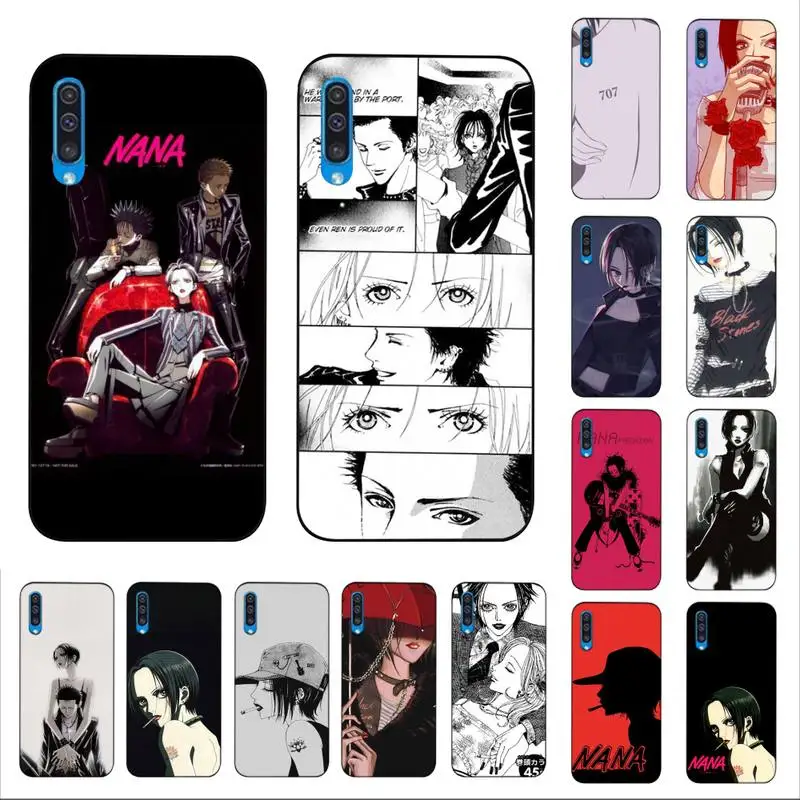 

MaiyaCa Nana anime Phone Case For Samsung A 10s 31 40 30 70 71 51 20 30 s a7 A8 2018 Vivo Y9c
