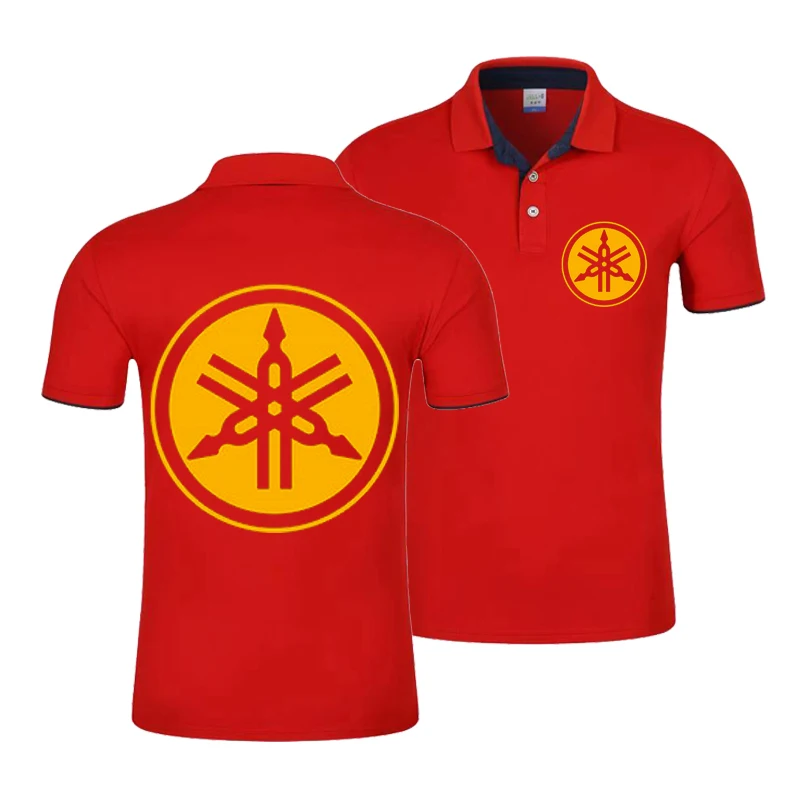 Мужская спортивная рубашка поло с принтом логотипа на заказ топы футболка