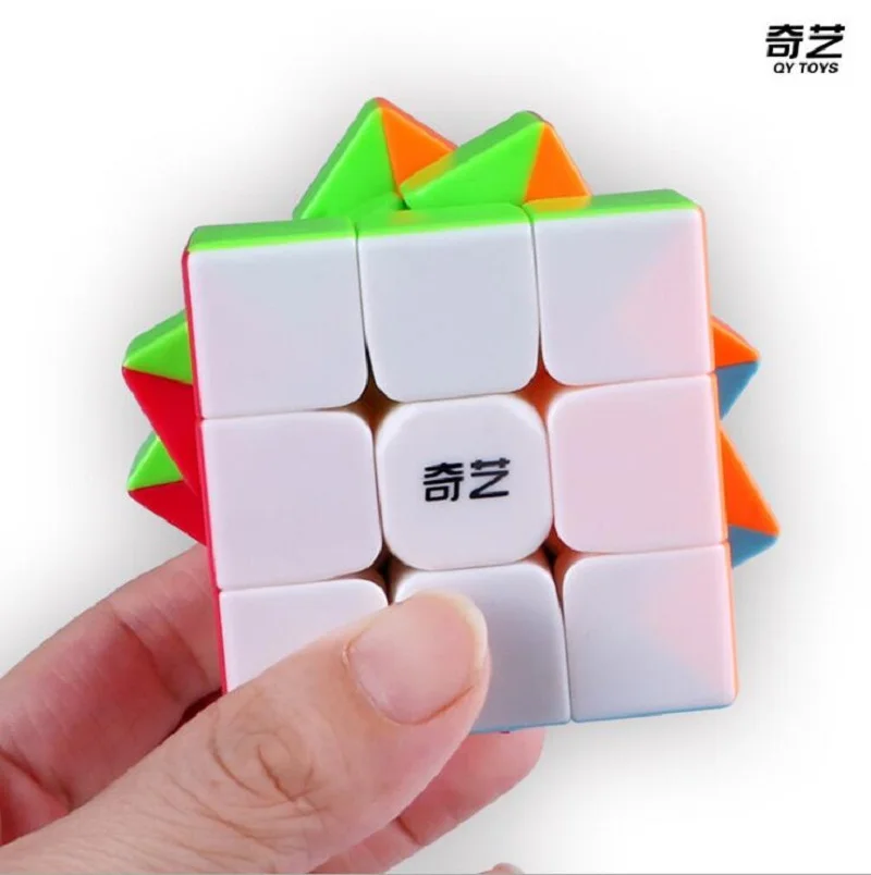 1 шт. Новинка Qi Yi Mo Fang Ge Warrior W 3x3x3 волшебный куб яркий шестицветный скоростной пазл